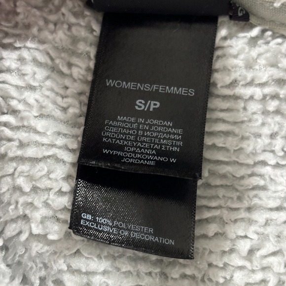 THE NORTH FACE Jacket Women's Small‎ Gray Zip Up Fleece Polartec Mock Neck - Picture 4 of 8